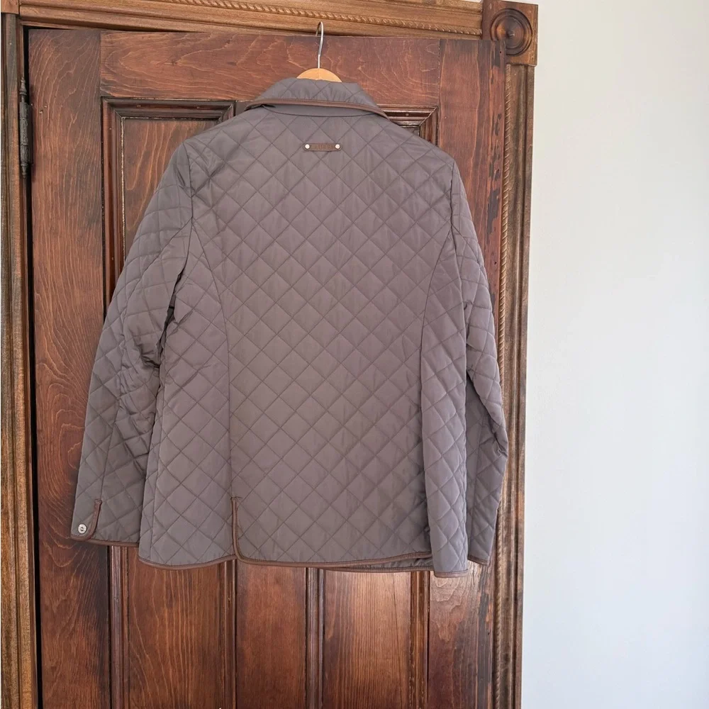 Ralph Lauren Quilted Gray Jacket
